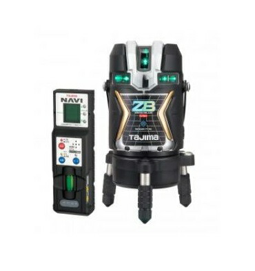 【尖んがり10倍】【直送品】 タジマ NAVI ZERO BLUE検出器リチウム-KJC ZEROBLSN-KJC 《レーザ墨出し器》