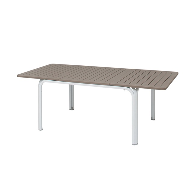 【直送品】 隼演芸会 アロロテーブル モカ NAR-T04M (32873400) 【大型】
