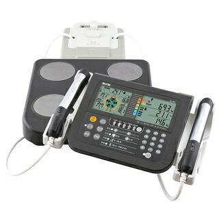 【尖んがり10倍】【直送品】 タニタ マルチ活動電位数体組み上げる計(携帯型印字機) MC-780A-N うす暗い薄墨色 【貨物輸送別】