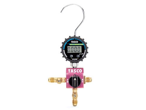【ポイント10倍】イチネンTASCO ボールバルブ式デジタルシングルマニホールドキット TA123DG-1