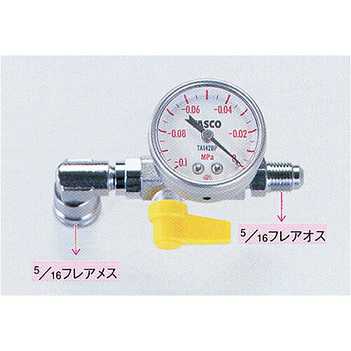 【尖んがり5倍】イチネンTASCO ミニ無意味さゲージ一揃いの道具(5/16繋ぎ合わせる) TA142XK