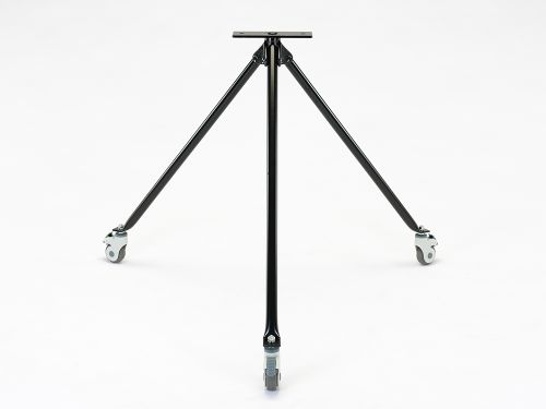 【ポイント10倍】【直送品】 イチネンTASCO キャスター付三脚スタンド TA515E-1S
