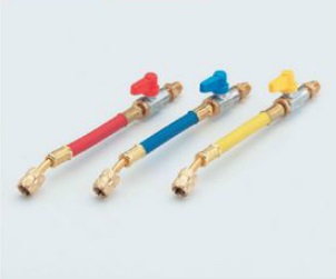 【ポイント10倍】イチネンTASCO バルブ付ホースアダプター(R410A) TA131