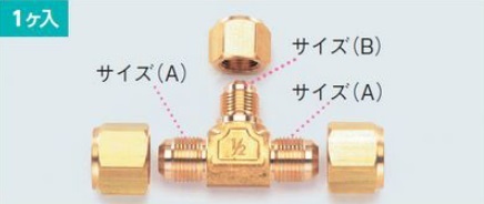 イチネンTASCO 異径太陽面爆発乾酪5/8X1/4(1ケ入) TA261T-4