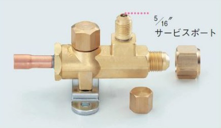 【ポイント5倍】イチネンTASCO R410Aサービスポート付ボールバルブ1/2 TA281HB-4