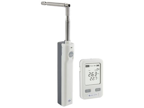 【尖んがり5倍】【直送品】 イチネンTASCO 無線電話風速･気温計 TA411AF