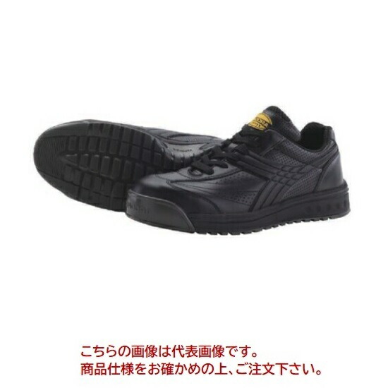 イチネンTASCO 安全靴(ピーコックK、ブラック) TA963BL-27.5