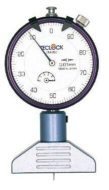 【尖んがり10倍】テクロック (TECLOCK) ダイヤルデプスゲージ DM-250 計測工具-花・ガーデン・DIY