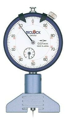 【ポイント10倍】テクロック (TECLOCK) ダイヤルデプスゲージ（プリント基板測定用） DM-252