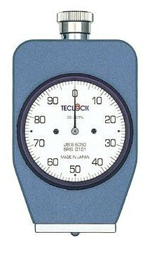 【尖んがり10倍】テクロック (TECLOCK) デュロメータ（JIS K 7312/JIS S 6050標準尺度・アナログ） GS-701G