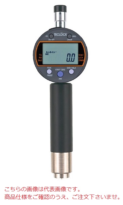 【ポイント10倍】テクロック (TECLOCK) デュロメータ GSD-720K-L (デジタル式脚長太穴型)【受注生産品】|道具屋さん店