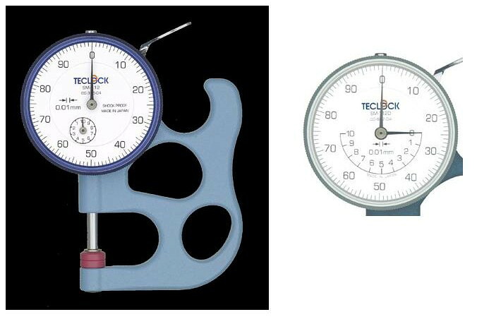 【ポイント10倍】テクロック (TECLOCK) ダイヤルシックネスゲージ SM-112D 【受注生産品】|道具屋さん店