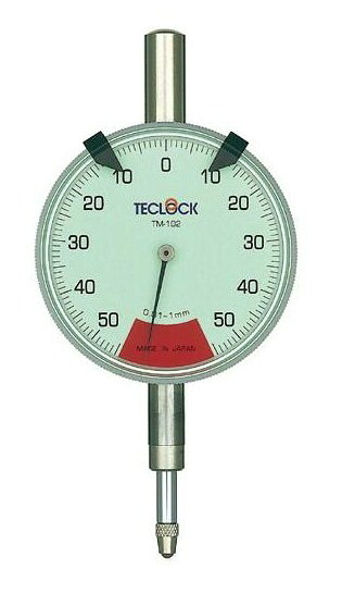 【ポイント10倍】テクロック (TECLOCK) 1回転未満ダイヤルゲージ TM-102
