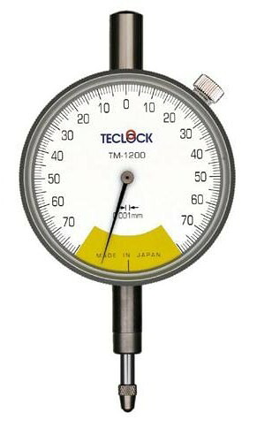 テクロック (TECLOCK) 1回転させる未満文字盤ゲージ TM-1200