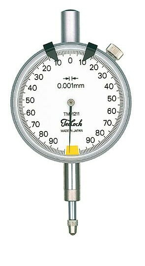 【尖んがり5倍】テクロック (TECLOCK) 1回転させる未満文字盤ゲージ TM-1211 DIY・工具-その他
