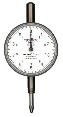 【尖んがり10倍】テクロック (TECLOCK) 0.1粍目盛文字盤ゲージ TM-91