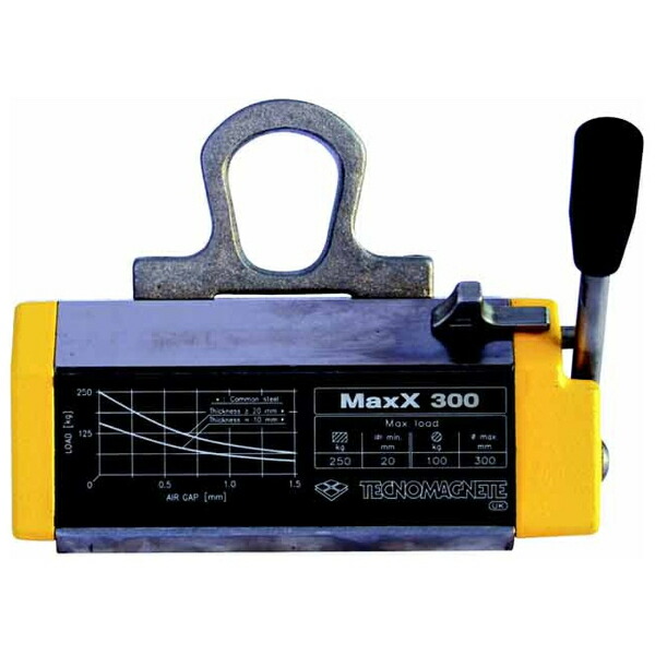 【尖んがり10倍】【直送品】 テクマグジャパン マグネットリフター MAXX300E