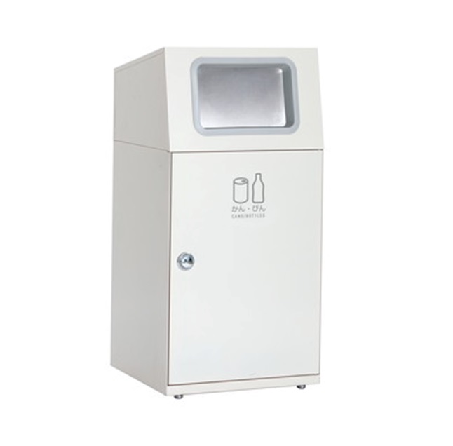 【ポイント5倍】【直送品】 テラモト ニートST(フラップ付) オフホワイト DS-165-018-7 かん・びん用 角穴 【大型】