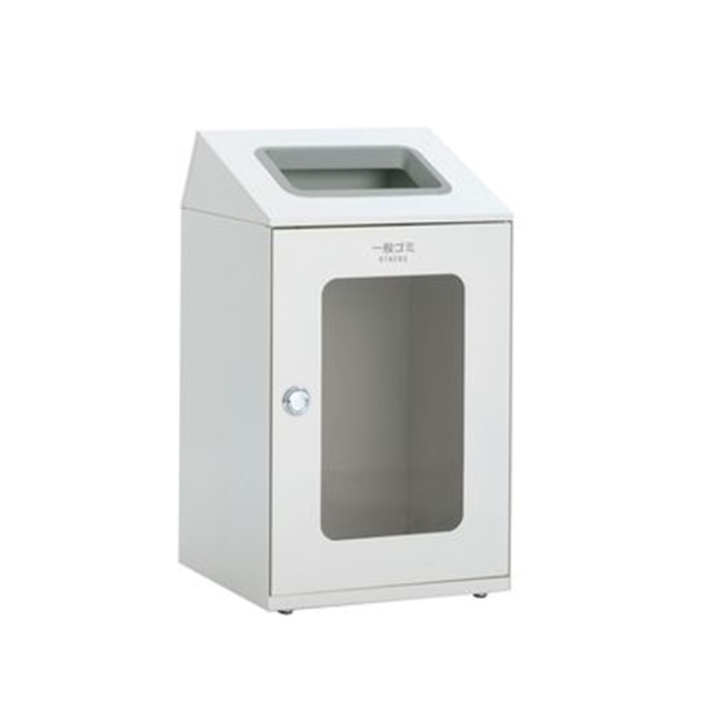 【ポイント10倍】【直送品】 テラモト ニートSTFミエル オフホワイト DS-166-350-7 一般ゴミ用 角穴 【大型】