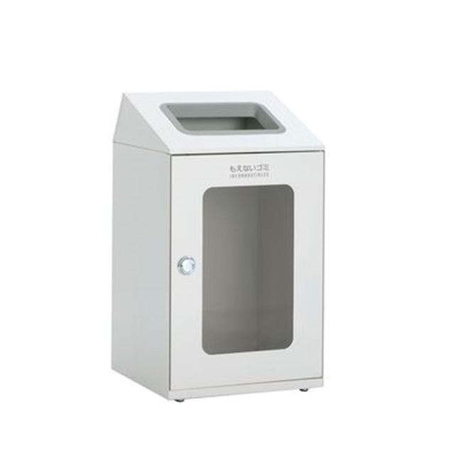 【ポイント5倍】【直送品】 テラモト ニートSTFミエル オフホワイト DS-166-352-7 もえないゴミ用 角穴 【大型】