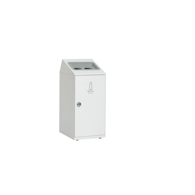 【直送品】 テラモト ニートSLF オフホワイト DS-166-417-7 あきびん用 丸穴 【大型】