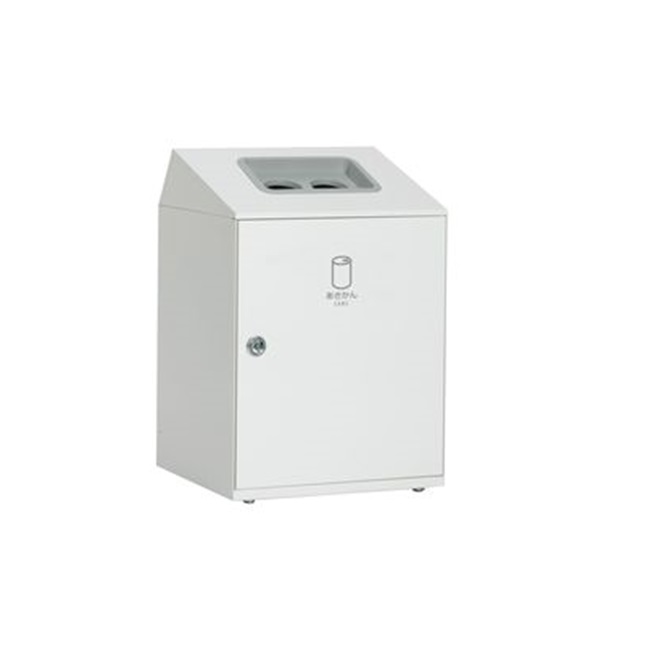【ポイント10倍】【直送品】 テラモト ニートLGF オフホワイト DS-166-926-7 あきかん用 丸穴 【大型】