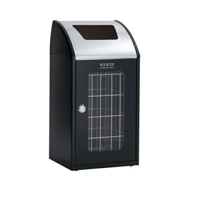 【直送品】 テラモト TriMSTFミエル(ステン) アーバングレー DS-168-521-8 もえるゴミ用 【大型】