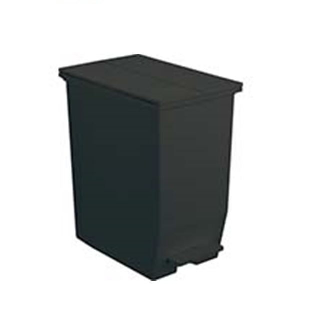【ポイント10倍】【直送品】 テラモト ペダルオープンツイン45L DS-218-845-7 ブラック