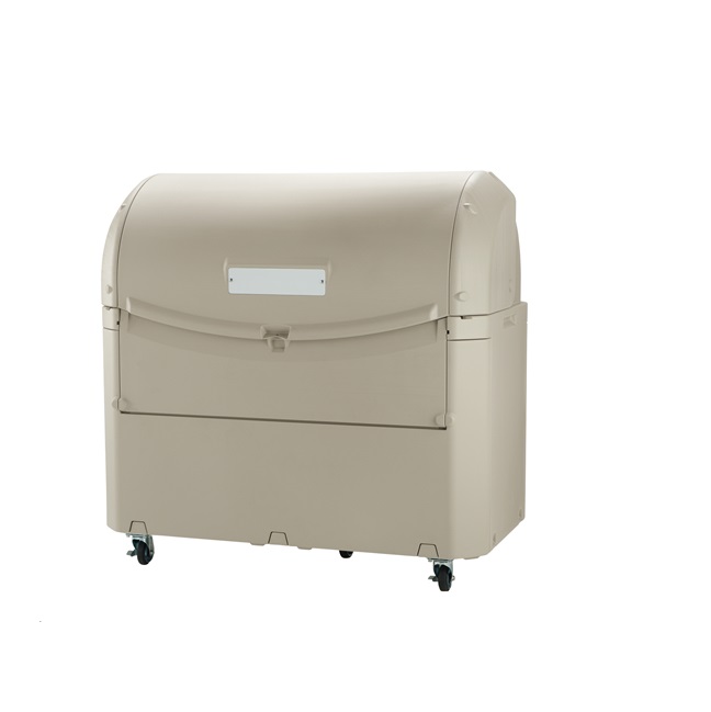 【直送品】 テラモト ワイドペールST 1200 DS-259-092-0 キャスター付 【特大・貨物輸送別】