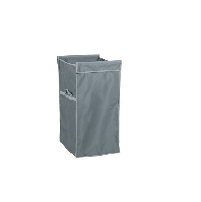 【直送品】 テラモト システムカート ワイド(袋E) 120L DS-579-060-6 灰