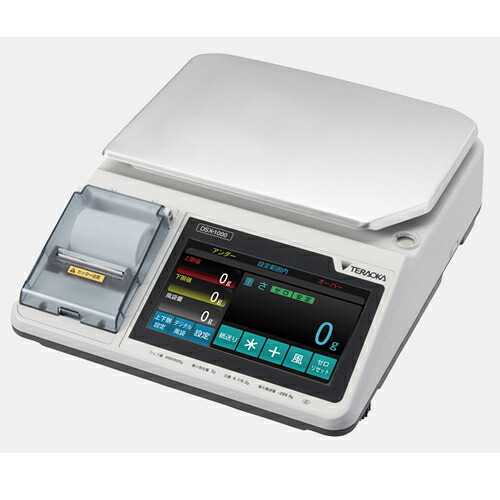 寺岡精工 (TERAOKA) 一体型スケール(検定付) DSX-1000 15kg (33105) (標準型)|道具屋さん店