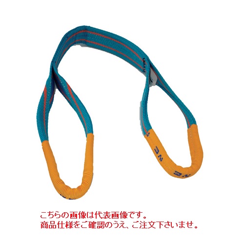 【ポイント10倍】テザック ブルースリング JIS4等級 (両端アイタイプ) 4E 50mm×8.5m