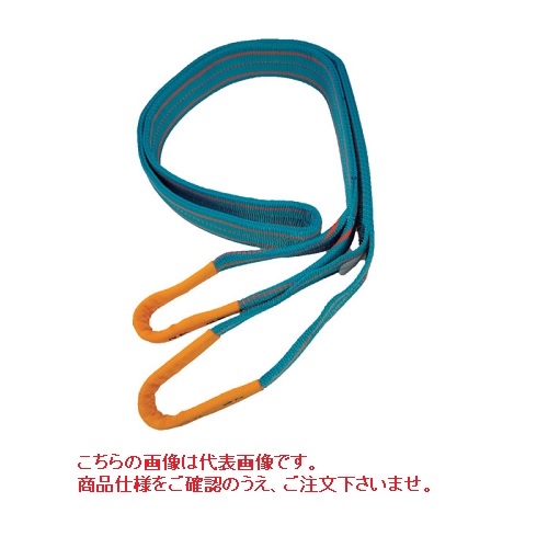 【ポイント5倍】テザック ブルースリング JIS4等級 (両端アイタイプ) 4E 75mm×5.5m