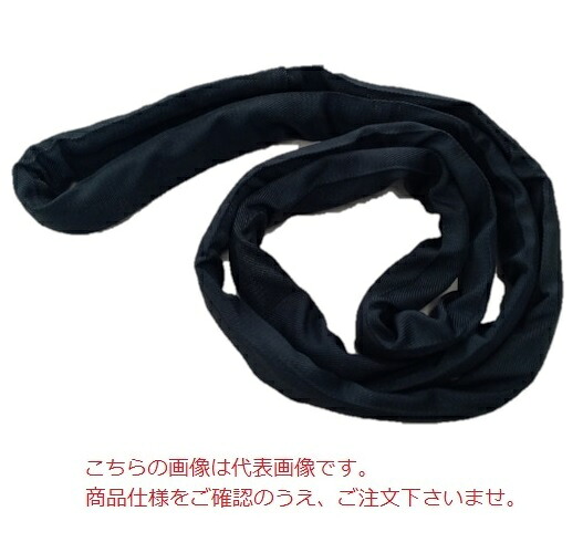 【ポイント5倍】テザック ブルースリングソフトブラック N型(エンドレスタイプ) 1.6t×4m