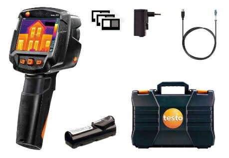 【尖んがり5倍】【直送品】 テストー (testo) 赤外線サーモグラフィ(SR役立つこと付) testo872 (0560 8722) (スマホ・モバイル相応う)