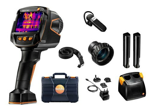 【直送品】 テストー (testo) サーモグラフィ testo883 (0563 8834) (望遠水晶体書き割り)