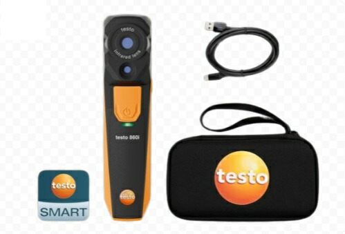【ポイント10倍】テストー (testo) 赤外線サーモグラフィセット testo 860i (0563 0860)