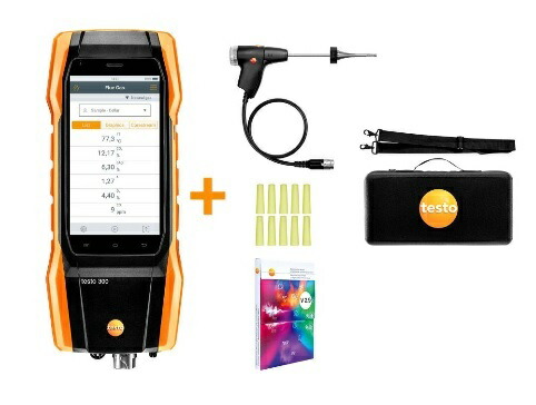 テストー (testo) 焚き附ける排気ガス分析機器 testo300 O2/CO仕掛ける (0564 3002 70)