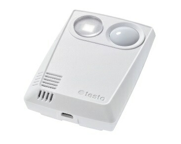 【尖んがり10倍】テストー (testo) 気温、湿度、照明、紫外線検出器内蔵 Wi-Fi資料ロガー testo160THL (0572 2024)