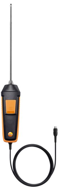 【ポイント5倍】テストー (testo) 高速応答気体デジタルプローブ 0618 0072 (Pt100 温度センサ搭載)
