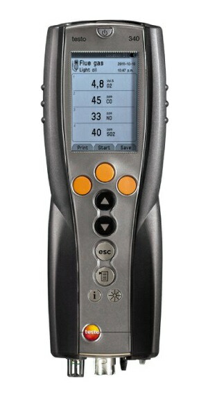 テストー (testo) 焚きつける排気ガス分析機器 testo340 (0632 3340)