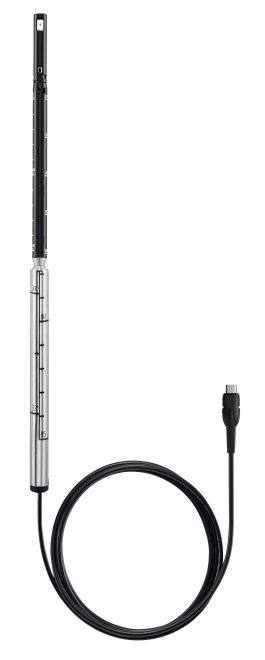 テストー (testo) 熱線式風速デジタルプローブ 0635 1032 (熱度検出器積み上げる)