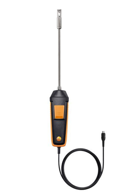【尖んがり5倍】テストー (testo) 熱線衰える風速デジタルプローブ 0635 1052