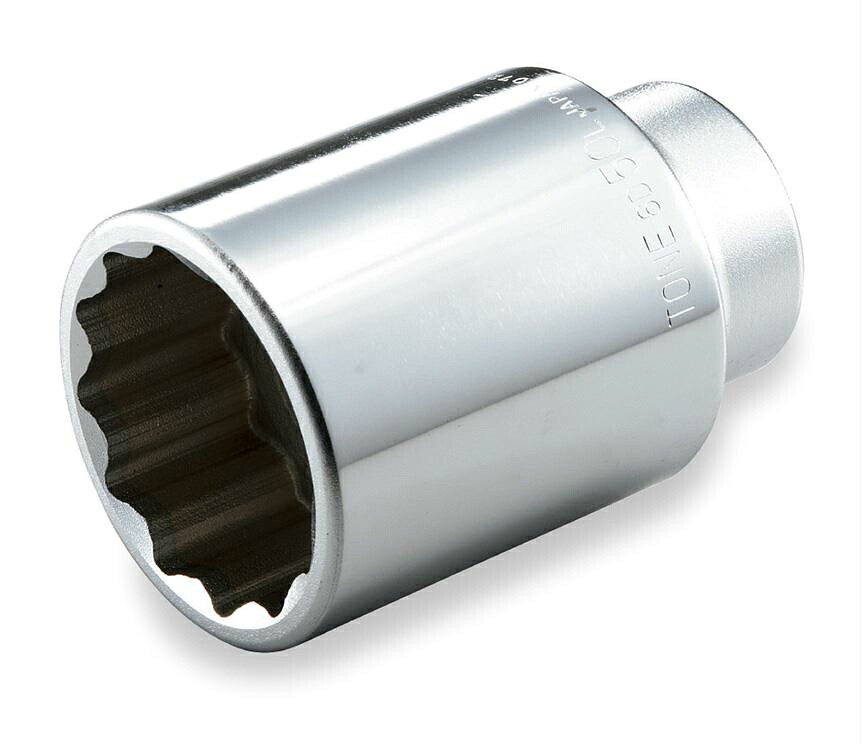 【ポイント5倍】TONE (トネ) ディープソケット(12角) 6D-46L 〈差込角 19.0mm(3/4”)〉