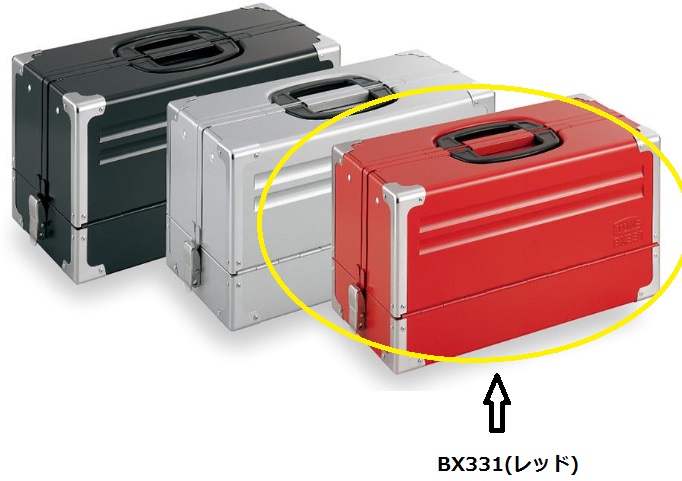 【ポイント10倍】TONE (トネ) ツールケース BX331 (レッド)