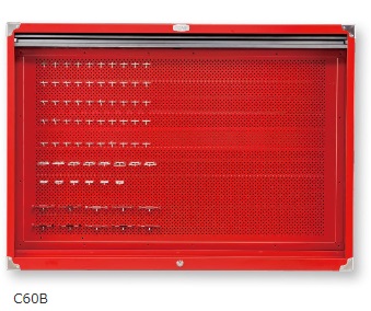 【ポイント10倍】【直送品】 TONE (トネ) シャーツター付サービスボード C60B