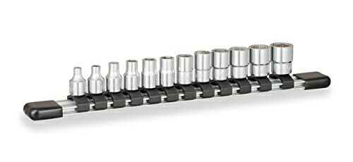 【ポイント10倍】TONE (トネ) ソケットセット(6角・ホルダー付) HS212 〈差込角 6.35mm(1/4”)〉