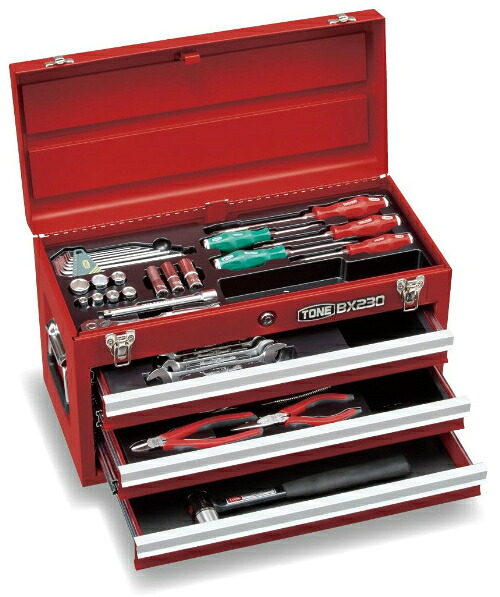 【ポイント5倍】【直送品】 TONE (トネ) ツールセット TSA352SV (シルバー)|道具屋さん店