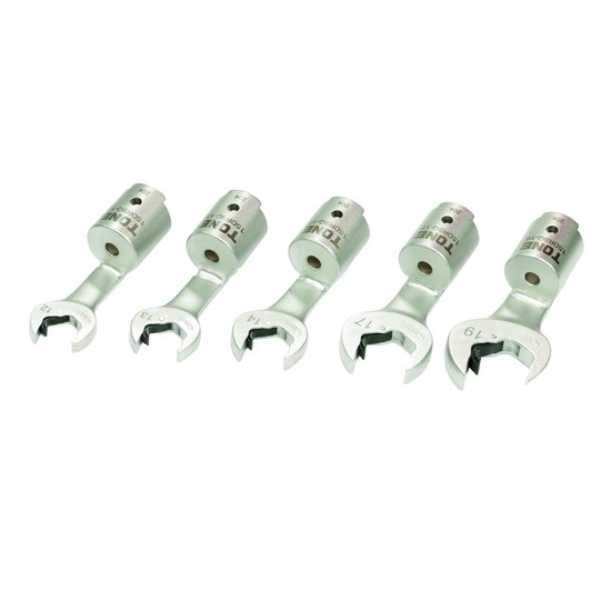 【ポイント5倍】TONE (トネ) 差替式トルクレンチ用クイックスパナヘッドセット 15DRSQ50｜道具屋さん店