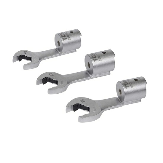 【ポイント5倍】TONE (トネ) 差替式トルクレンチ用クイックスパナヘッドセット 22DRSQ30